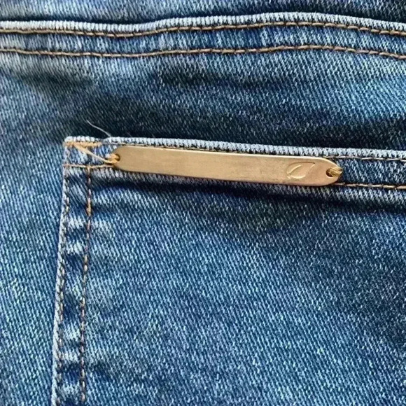 Cotton Ginny petite  Vintage heavy weight denim, wide leg, high rise jeans - Picture 7 of 9